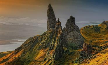 Tajemství Skotska a ostrov Skye_dvoulůžkový pokoj s pristylkou