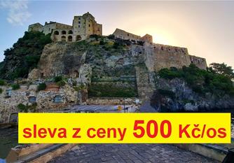 Krásy Ischie s výlety v ceně do Pompejí a na Capri