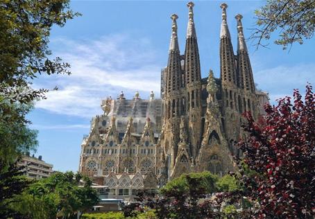 Slunná Barcelona s koupáním 