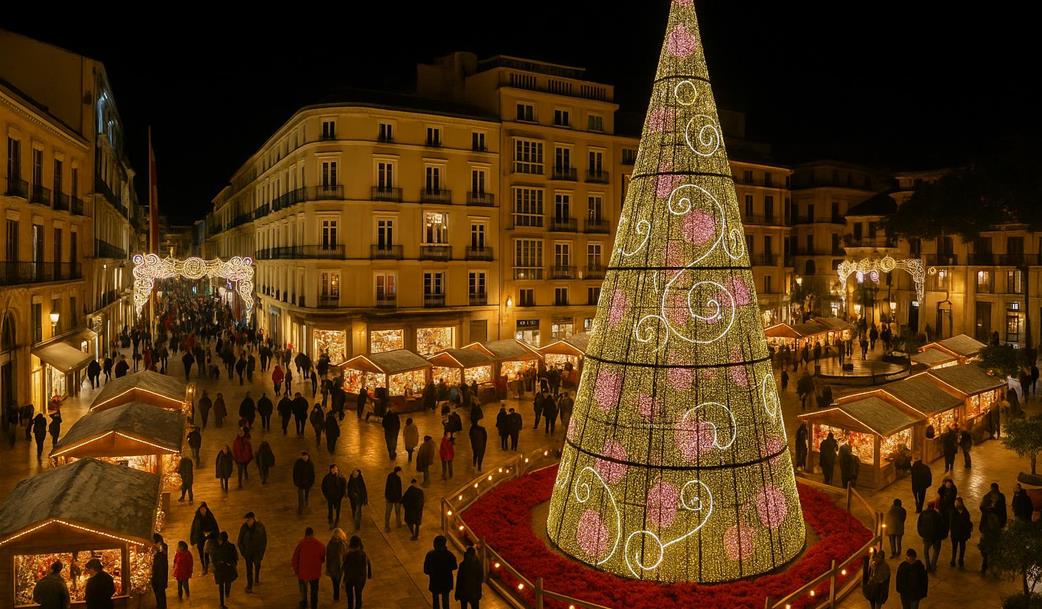 Vánoční kouzlo Malagy s výletem do Alhambry a Mijas